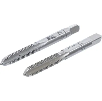 Závitořezný nástroj Sada závitníků | předřezávací a dokončovací závitník BGS 1900-M6X1.0-B | M6 x 1,0 mm | 2dílná