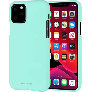 Pouzdro na mobilní telefon Mercury Ochranný kryt pro iPhone 11 Pro - Mercury, Soft Feeling Mint