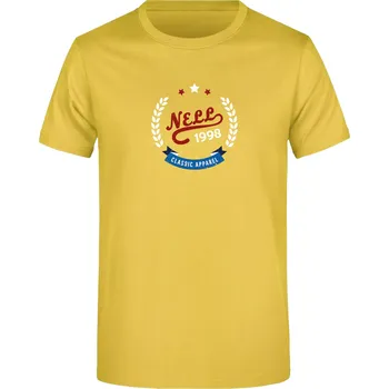 Pánské tričko Pánské triko Nell Alvar yellow 3XL