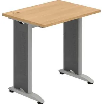 Kancelářský vozík HOBIS kancelářský stůl pracovní rovný - FE 800, dub + doprava zdarma