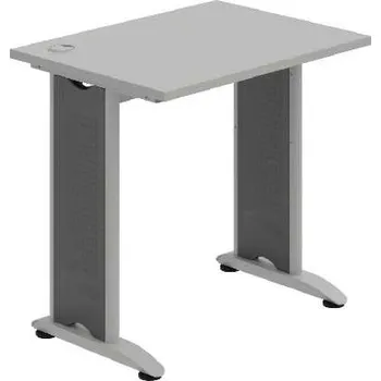 Kancelářský vozík HOBIS kancelářský stůl pracovní rovný - FE 800, šedá + doprava zdarma
