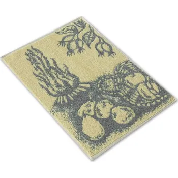 Ručník Malý kuchyňský ručník 35x50 ZARA 450g Podzimní pohoda žlutošedá