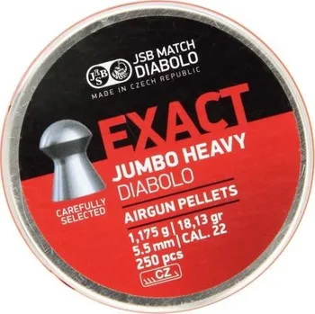 Diabolka Diabolky JSB Exact Jumbo Heavy cal. 5,52mm 250ks