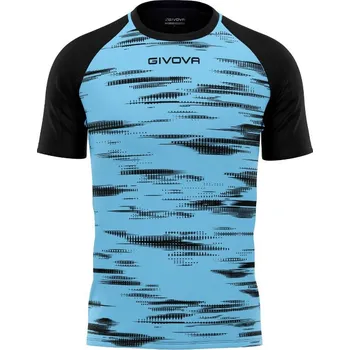 Chlapecké tričko Sportovní triko GIVOVA Pixel sky-black 2XL
