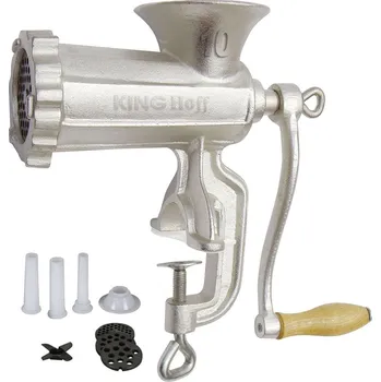 Kuchyňský mlýnek KINGHoff Mlýnek na maso č.8 s příslušenstvím