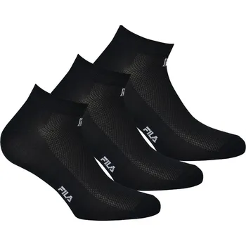 Pánské ponožky Ponožky FILA Calza 3-pack Black 39-42