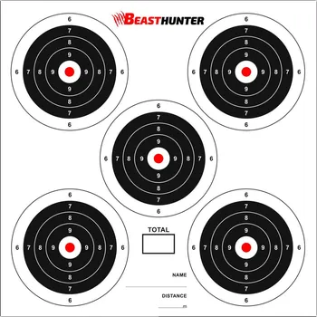 Terč na sportovní střelbu Colosus Terče BeastHunter 14x14cm 5-target bal.100ks