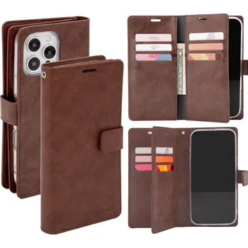 Pouzdro na mobilní telefon Mercury Ochranné pouzdro na iPhone 16 Pro MAX - Mercury, Mansoor Diary Brown