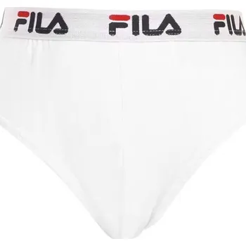 Pánské spodní prádlo Chlapecké slipy FILA Elastic White 128-134