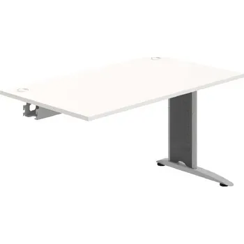 Kancelářský vozík HOBIS spojovací stůl - FS 1400 R, bílá + doprava zdarma
