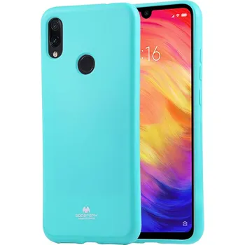 Pouzdro na mobilní telefon Mercury GOOSPERY Kryt Xiaomi MI 9 Jelly Case Mercury Silicone tyrkysový