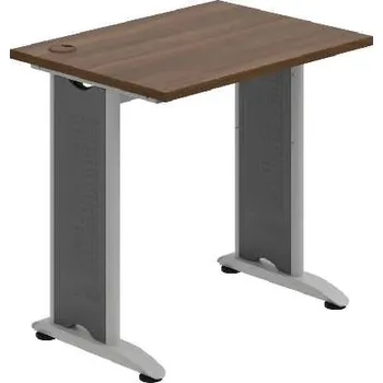 Kancelářský vozík HOBIS kancelářský stůl pracovní rovný - FE 800, ořech + doprava zdarma