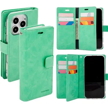 Pouzdro na mobilní telefon Mercury Ochranné pouzdro na iPhone 16 Pro - Mercury, Mansoor Diary Mint