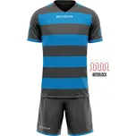 Sportovní set GIVOVA Rugby grey-turqoise XL