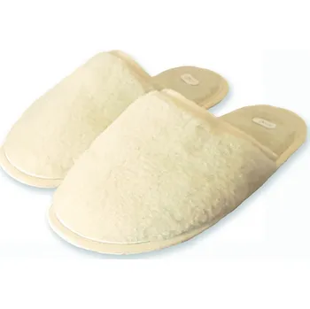 Dámské pantofle Ovčí věci Přírodní vlněné pantofle Velikost: 37/38