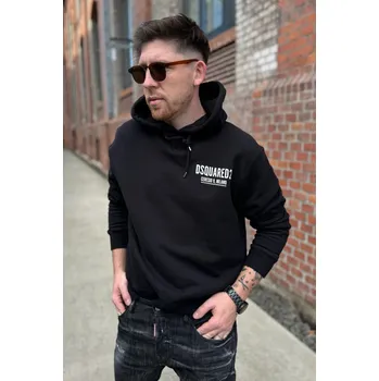 Pánská mikina Pánská mikina DSQUARED2 S71GU0451 černá Velikost: XXL