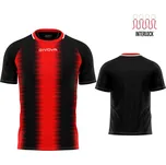 Sportovní triko Givova Stripe red-black L
