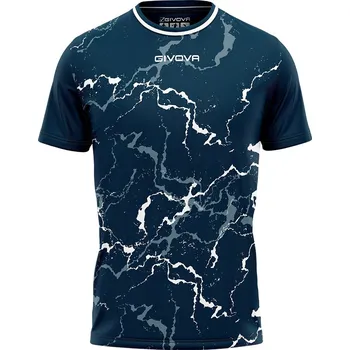 Chlapecké tričko Sportovní triko GIVOVA Grafite Blue-White M