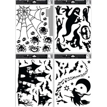 Okenní dekorace UNIPAP Okenní fólie 40002 Halloween 30x42cm 520842