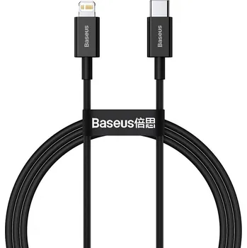 Datový kabel Datový kabel Baseus Superior Series USB-C / Lightning, 20W, PD, 1m černý