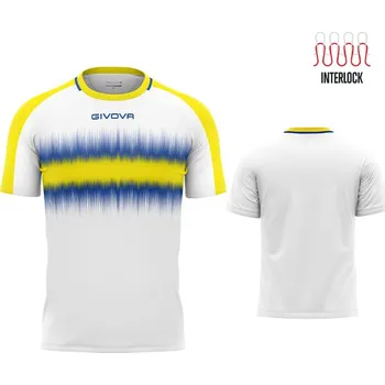 Chlapecké tričko Sportovní triko GIVOVA Radio yellow-royal L