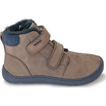 Chlapecká zimní obuv Chlapecké zimní barefoot boty DENY BROWN, Protetika, hnědá - 24