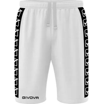 Pánské kraťasy Sportovní šortky GIVOVA Terry Band White M