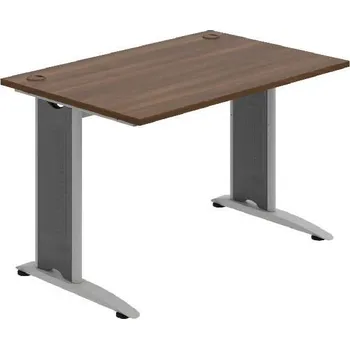 Kancelářský vozík HOBIS kancelářský stůl pracovní rovný - FS 1200, ořech + doprava zdarma