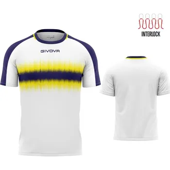 Chlapecké tričko Sportovní triko GIVOVA Radio blue-yellow M