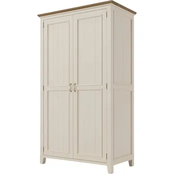 Komoda Skříň PROVENCE W2P z masivu kombinovaná krémová Barevné provedení: SLIM - krémová