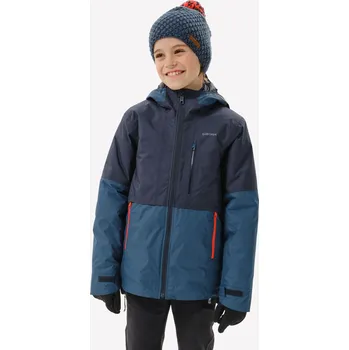 QUECHUA Dětská zimní bunda 3v1 s integrovanou mikinou MH 500 8 LET MODRÁ