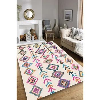 Koberec Luxusní koberec, syntetický, nízký vlas,protiskluzový,120 x 180 cm + vyzvednutí ZDARMA