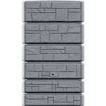 PROSPERPLAST Sud na dešťovou vodu TOWER STONE světle šedý 500l ZDARMA výpustný ventil