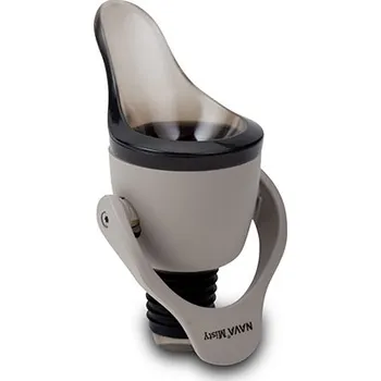 zátka lahví s uzávěrem, 9,5cm MISTY, plast+guma Rychlá expedice, doprava zdarma od 999,-