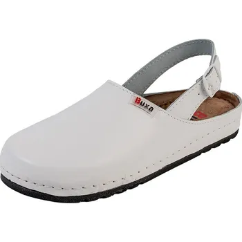 Dámská obuv Buxa Dámské kožené sandály BZ125P - Bílá Velikost: 41