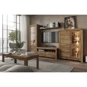 Obývací stěna Obývací stěna Kentaki s LED - Moderní obývací stěna