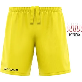 Pánské kraťasy Sportovní šortky Givova Short Capo yellow S