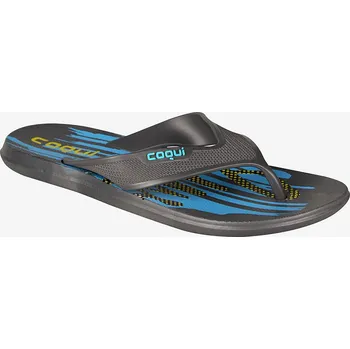 Pánské žabky Pánské žabky Coqui Levi 7971 Charcoal grey 40