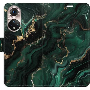 Pouzdro na mobilní telefon Flipové pouzdro iSaprio - Emerald 02 - Honor 50 / Nova 9