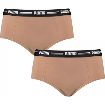 Kalhotky Puma Wms Mini Short 2P Hang Caramel XS