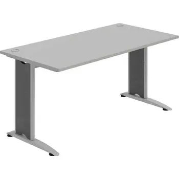 Kancelářský vozík HOBIS kancelářský stůl pracovní rovný - FS 1600, šedá + doprava zdarma