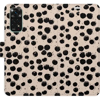 Pouzdro na mobilní telefon Flipové pouzdro iSaprio - Dotted 02 - Xiaomi Redmi Note 11 / Note 11S