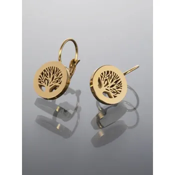 Náušnice Prosperk Náušnice rose gold stromy života S4983