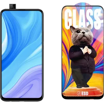 3D Ochranné tvrzené sklo na Huawei Enjoy 10 + - Mr. Cat ESD