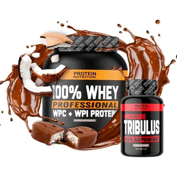 Protein Balíček pro svalovce (Protein a Hardcore Tribulus) Příchuť: Vanilla, Balení: 2000 g