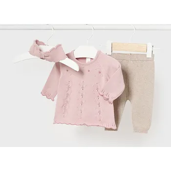 Kojenecká souprava Mayoral kojenecká pletená souprava 2783 Rozměr: 1 - 2 měsíce, 60 cm