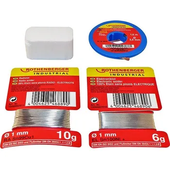 Páječka Rothenberger Sada pro radioelektroniku, Ø 1 mm, 4 ks&nbsp;1500002912