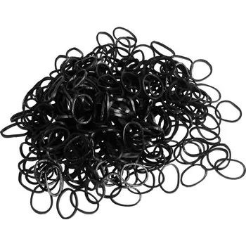 Duko elastické gumičky černé 500ks