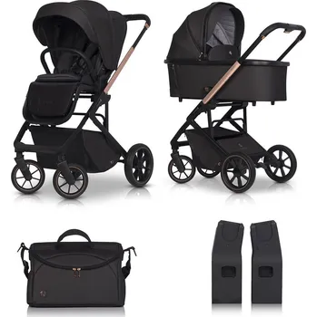 Kočárek CAVOE Kompletní kočárek Moi+ Meteorite