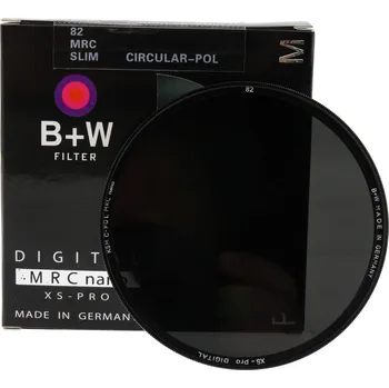 82mm B+W CPL KSM Digitální XS-PRO MRC Nano Haze filtr CIR-PL Polarizátor